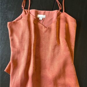 Allison Joy Satin Slip camisole, size M
Beautiful color, fully lined, crop top